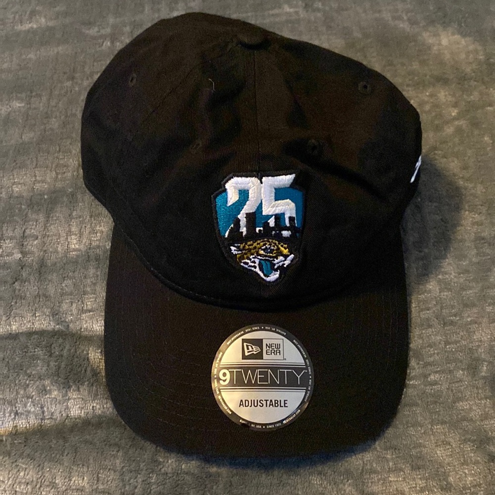 Jacksonville Jaguars 25th anniversary New Era adjustable hat- Fanatics /NFL